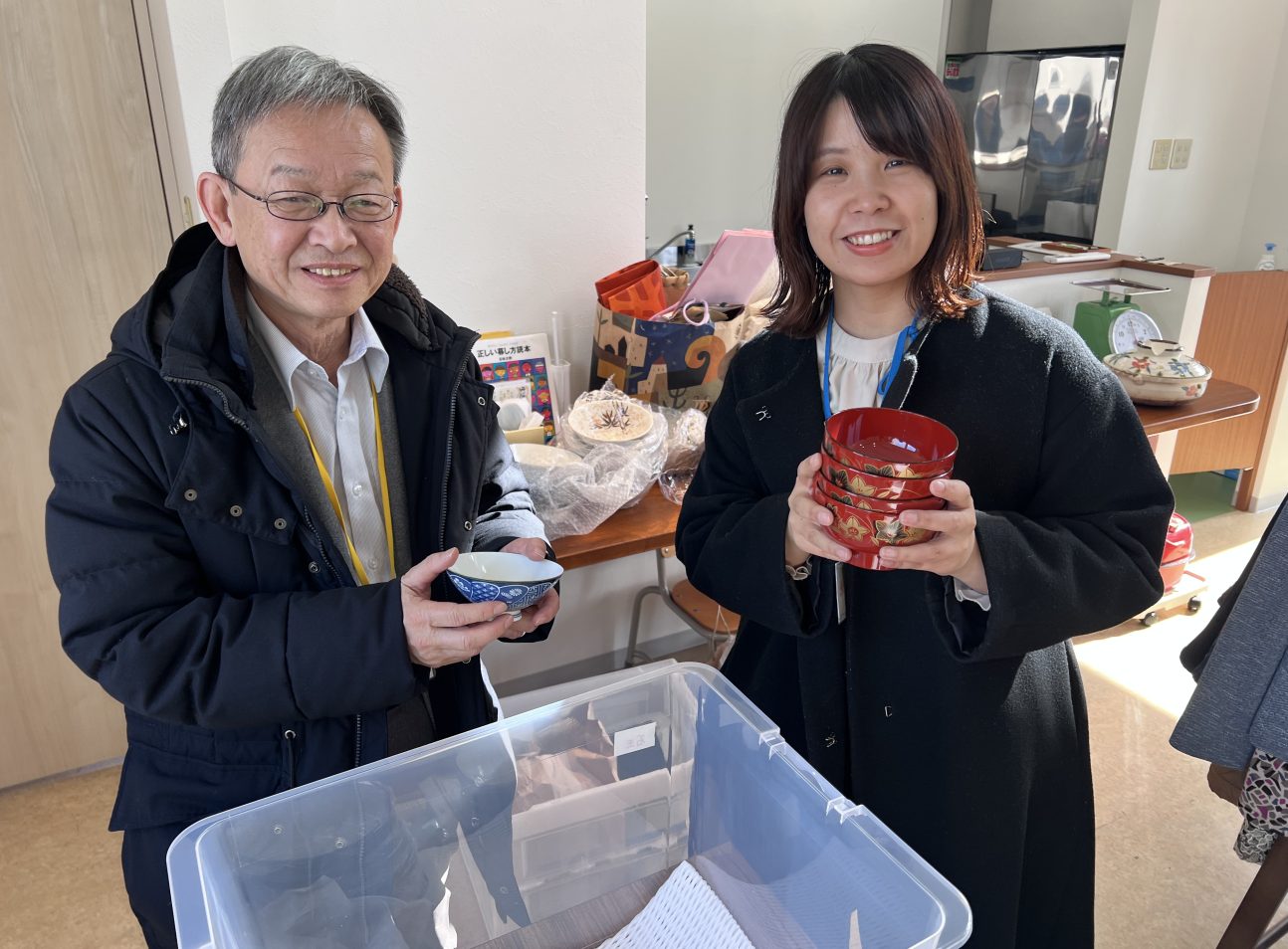 ツナグのリユース品が上士幌高校学生寮で活用されます！